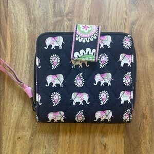 Vera Bradley Discontinued Elephant Print Wallet